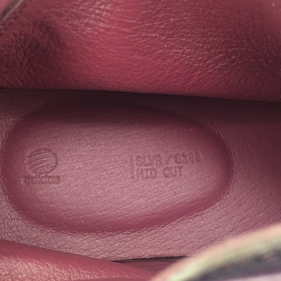 Adidas High Top Leather Lined Sneakers - Picture 10 of 10